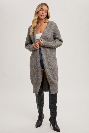 Cable Knit Cardigan