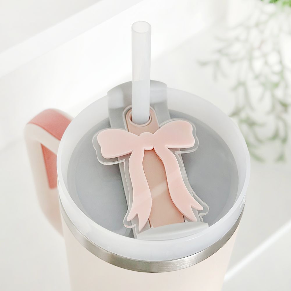 Coquette Bow Tumbler Topper