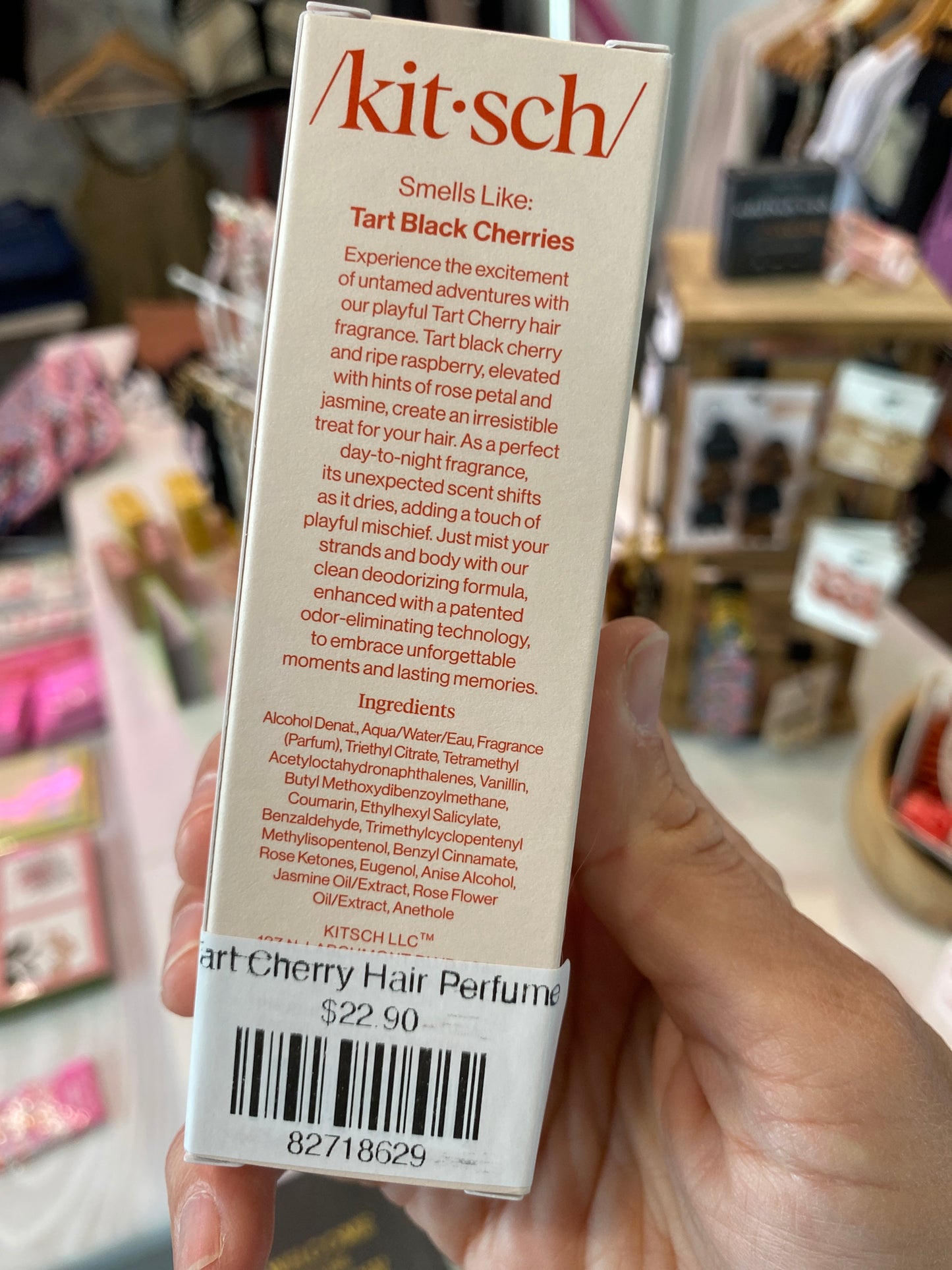 Tart Cherry Hair Perfume