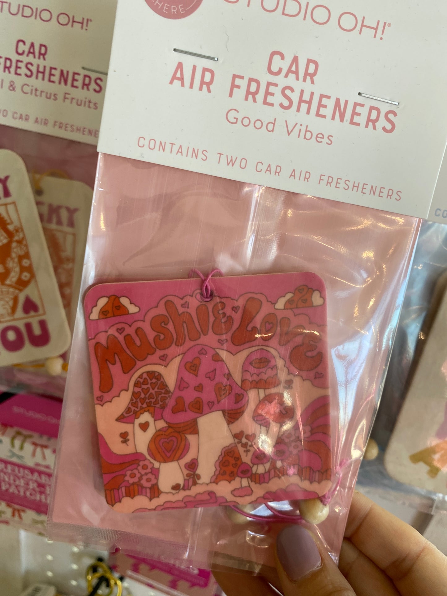 Mushie Love Car Air Freshener