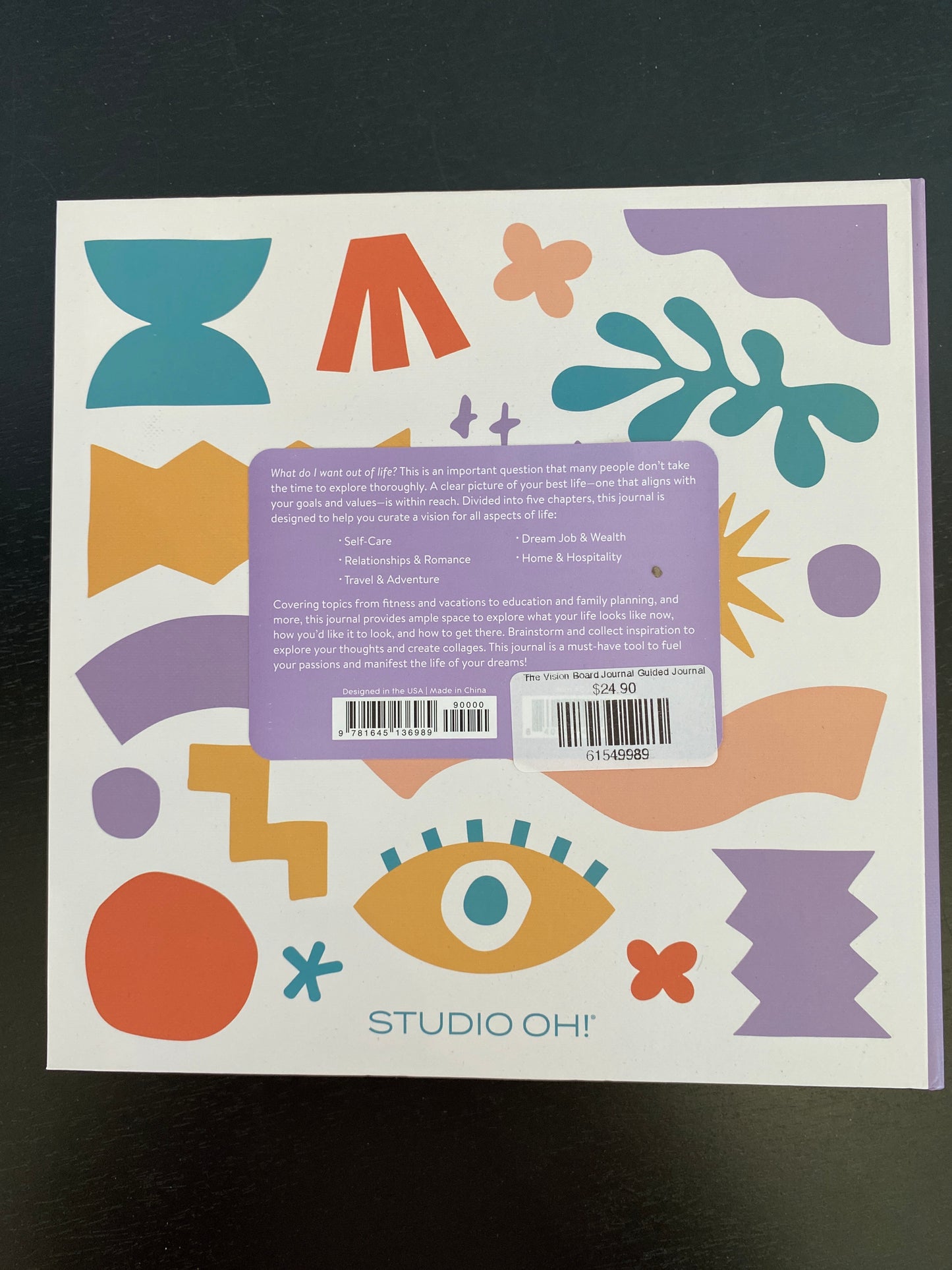 The Vision Board Journal Guided Journal