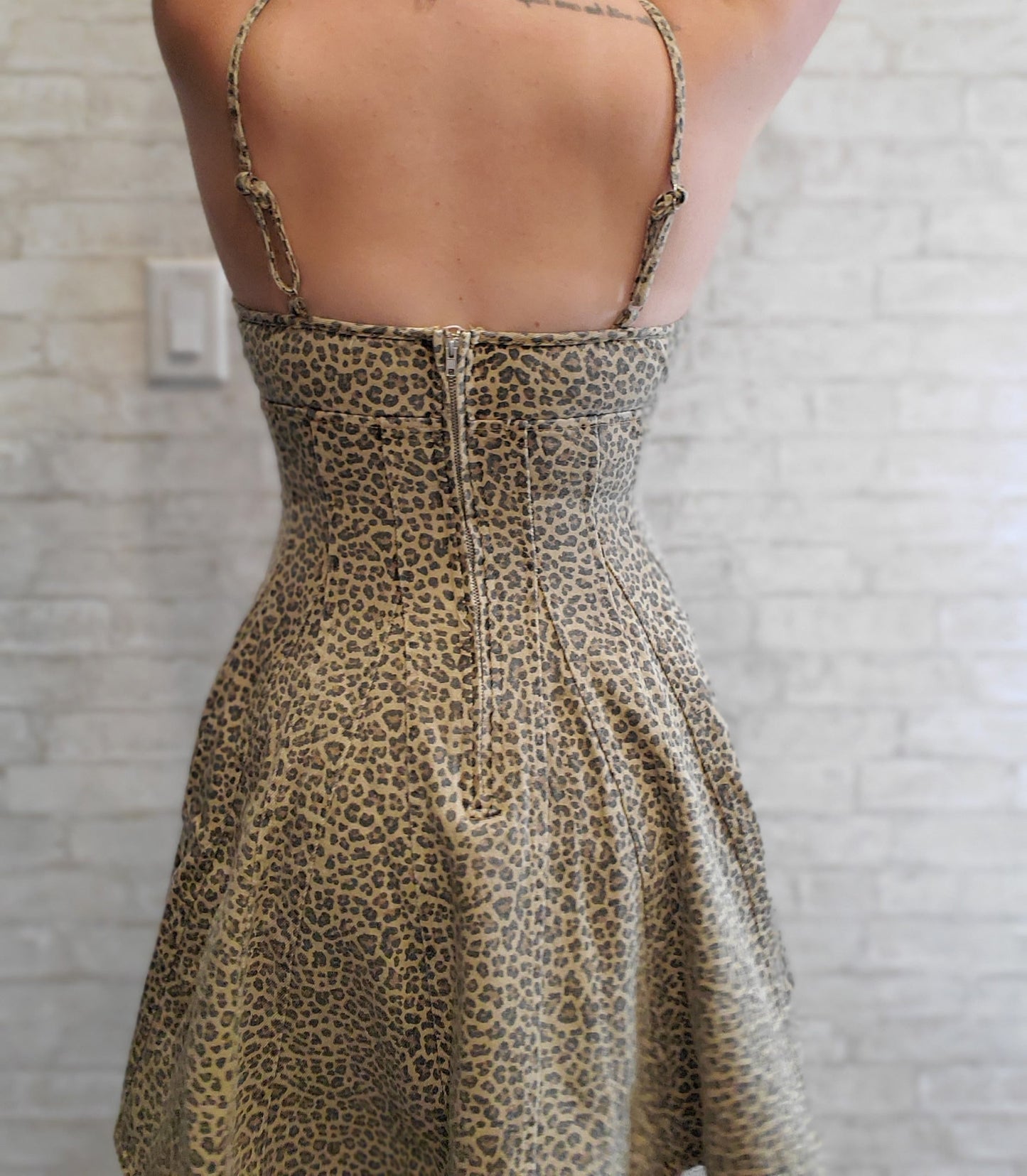 Cheetah Print Dress