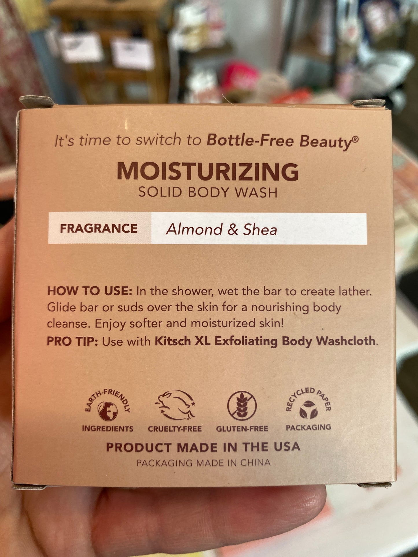 Shea Butter Solid Body Wash Bar