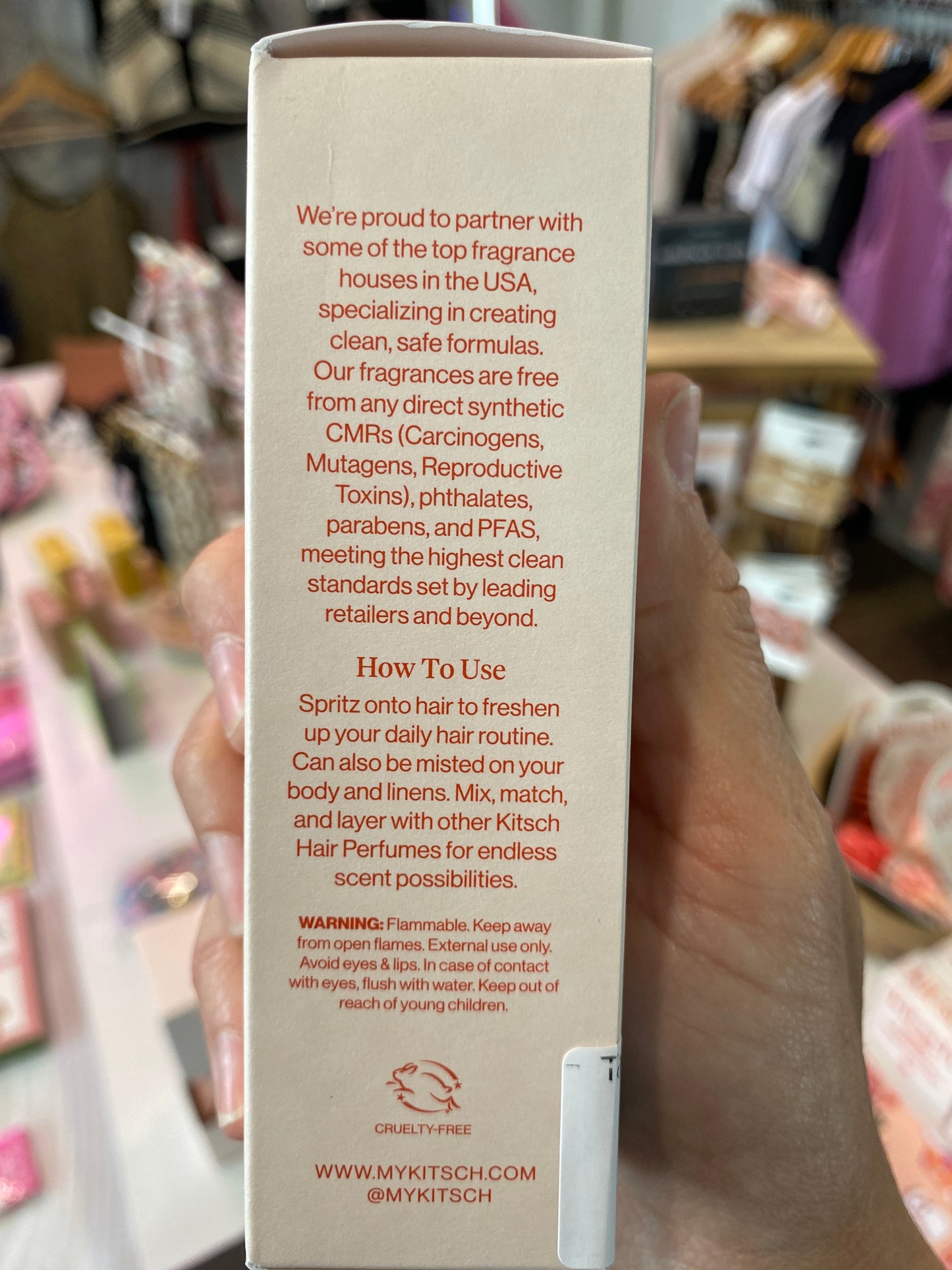 Tart Cherry Hair Perfume