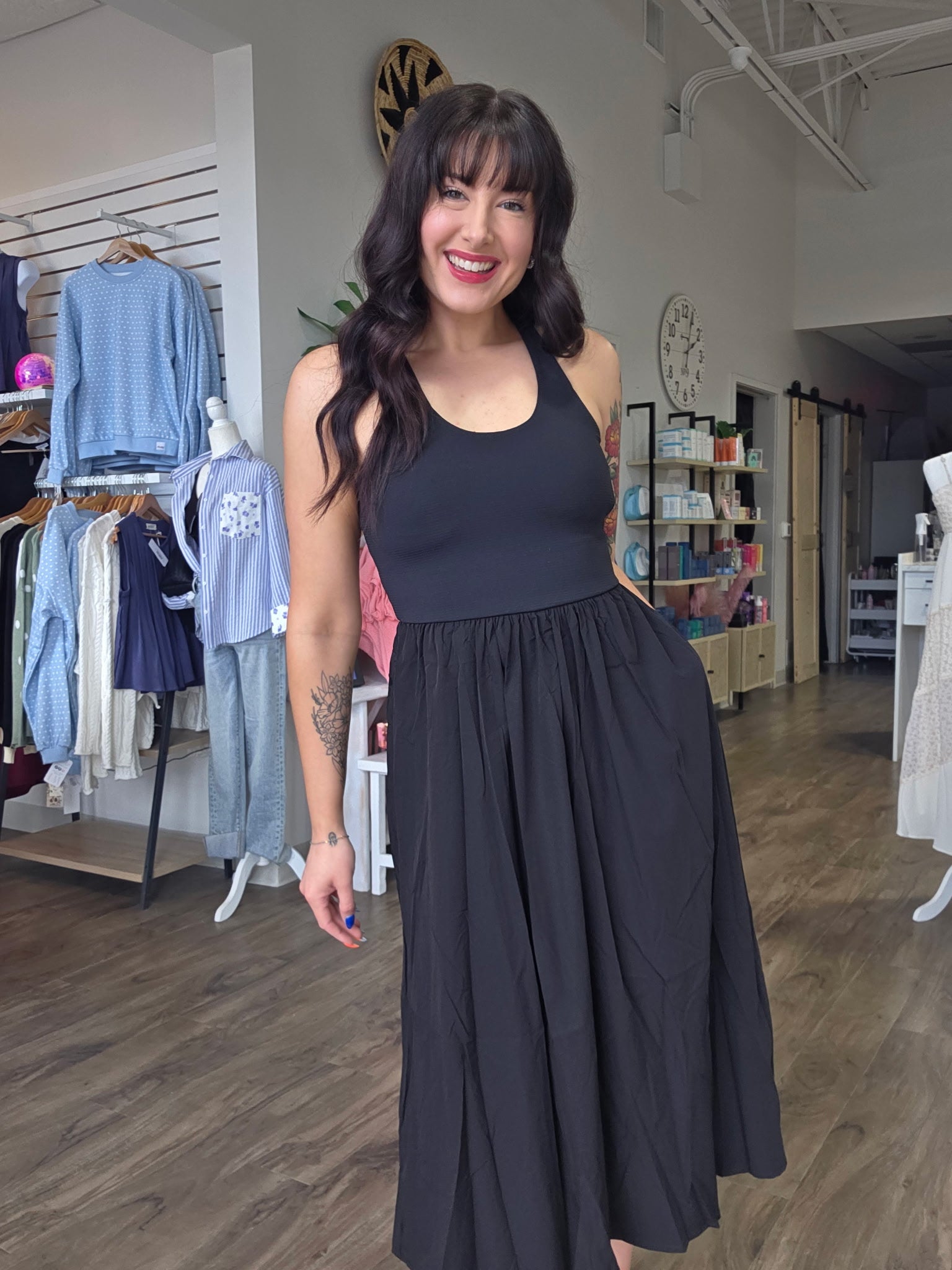 ribbed tank midi dress Breezy Rib Large Select Jacket & Vest Size:EU50/US40 Sold Out Disabled Twerk