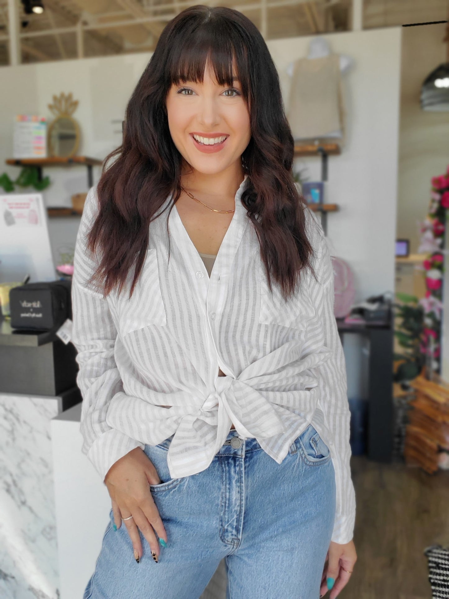 Button Down Basic Cotton Shirt