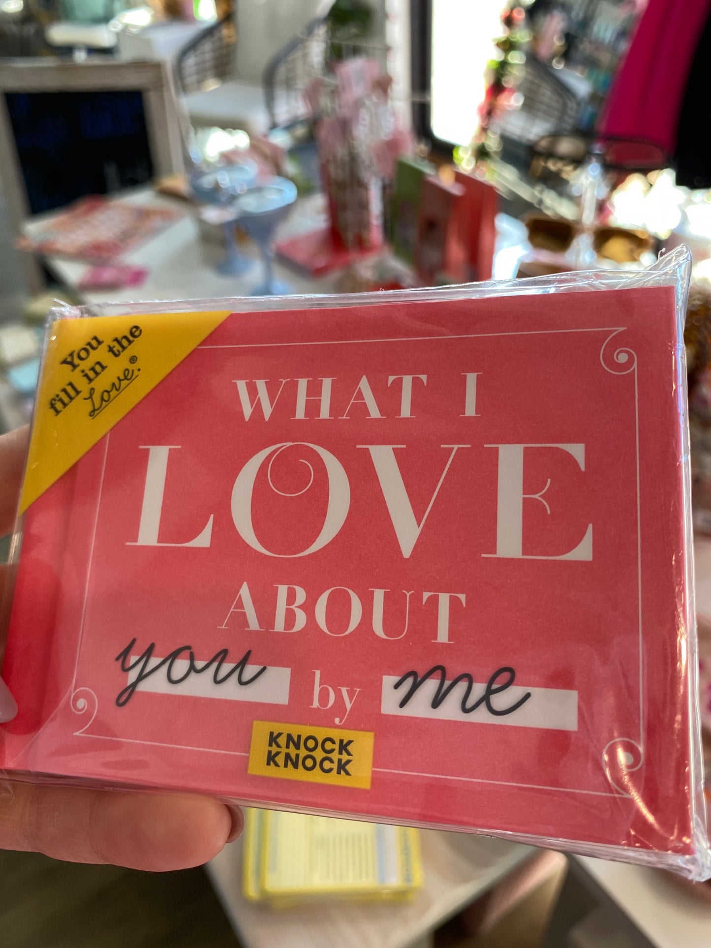 What I Love About You Fill in the Love Book