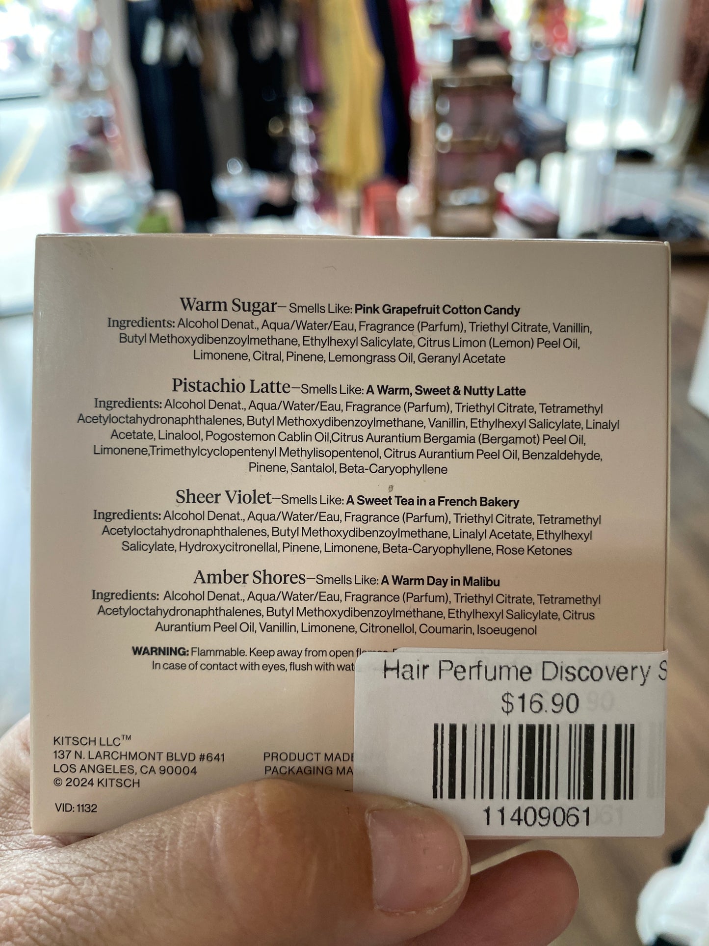 Hair Perfume Discovery Set