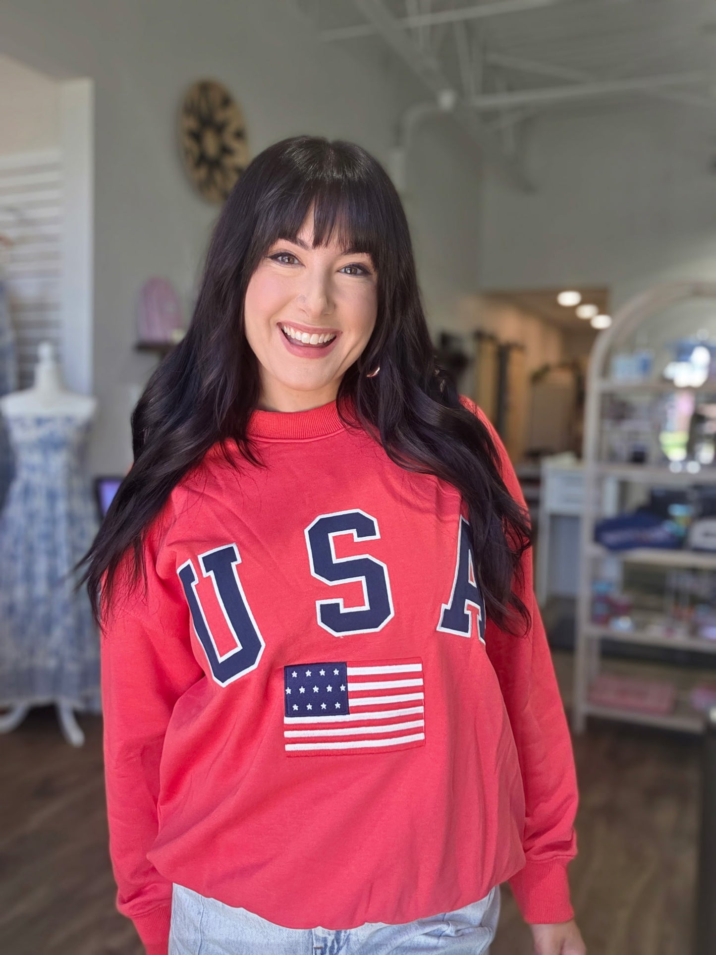 USA Oversized Sweatshirt