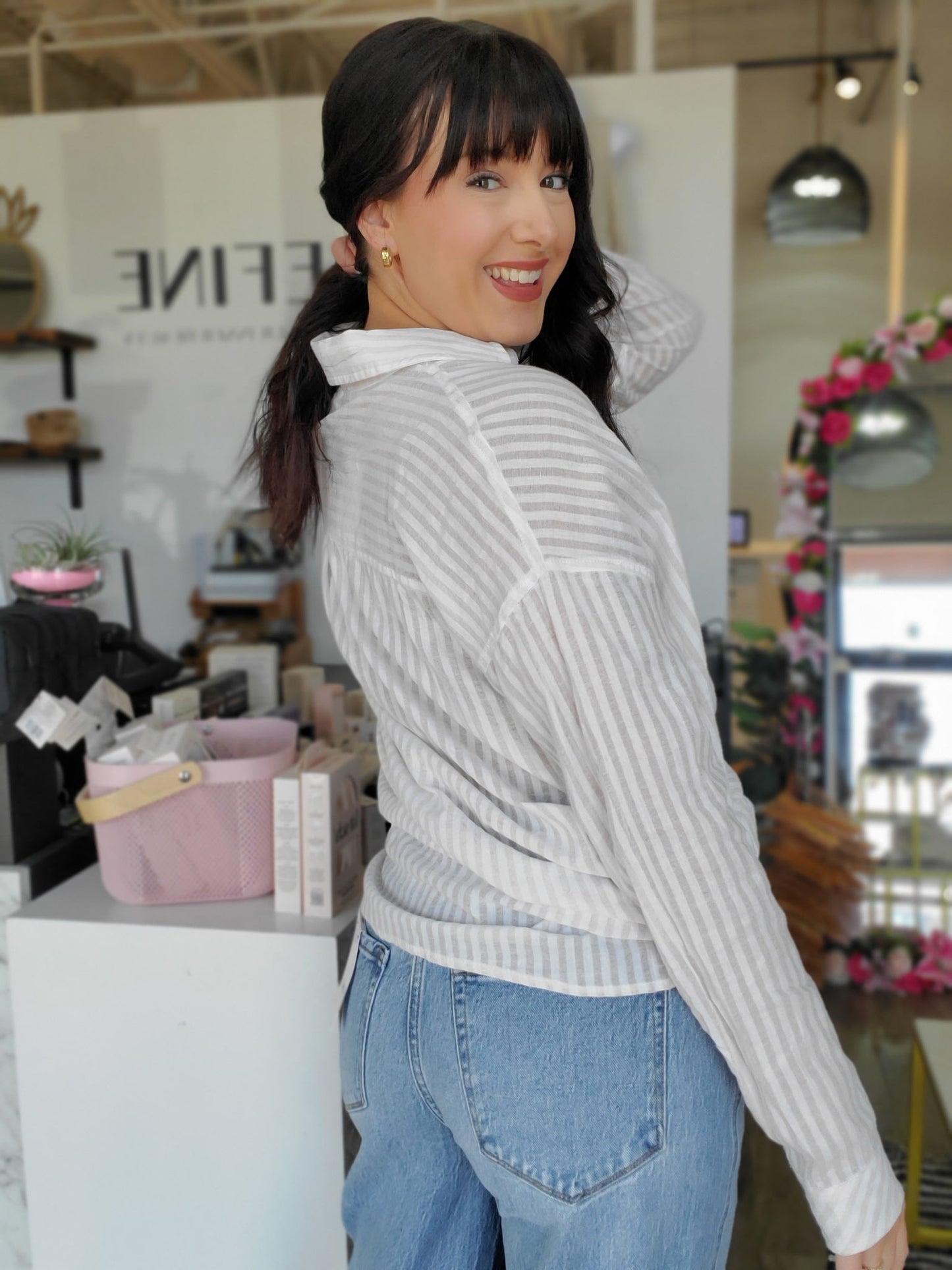 Button Down Basic Cotton Shirt