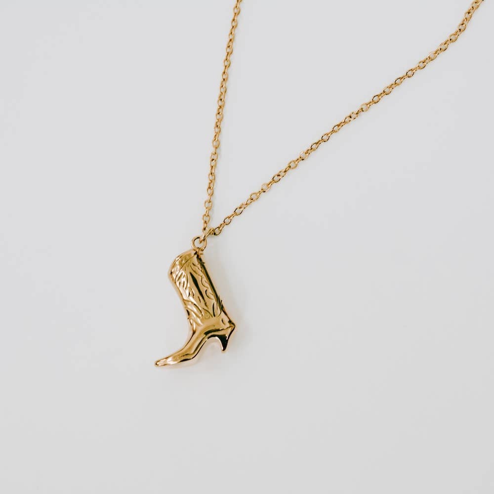 Country Girl Pendant Chain Necklace