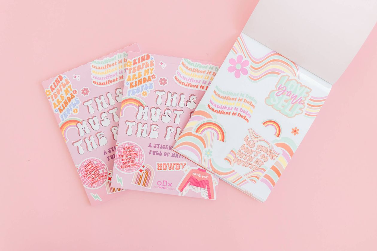 This Must Be the Place Sticker Book