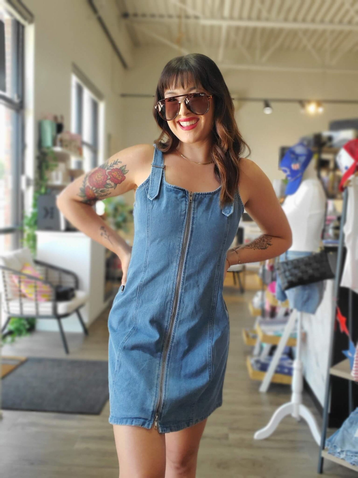 Denim Dress