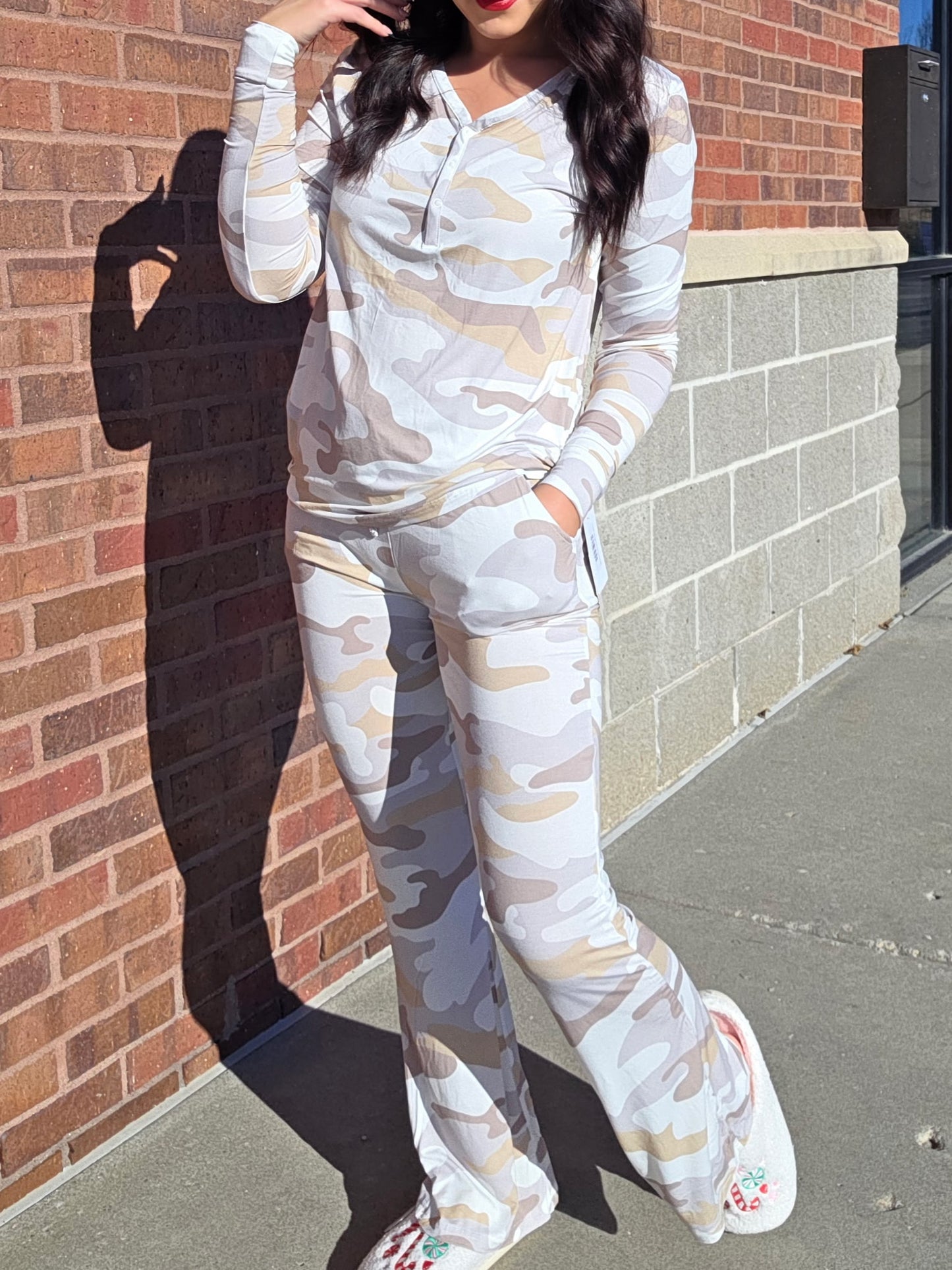 Camo Womens Bamboo Pajama