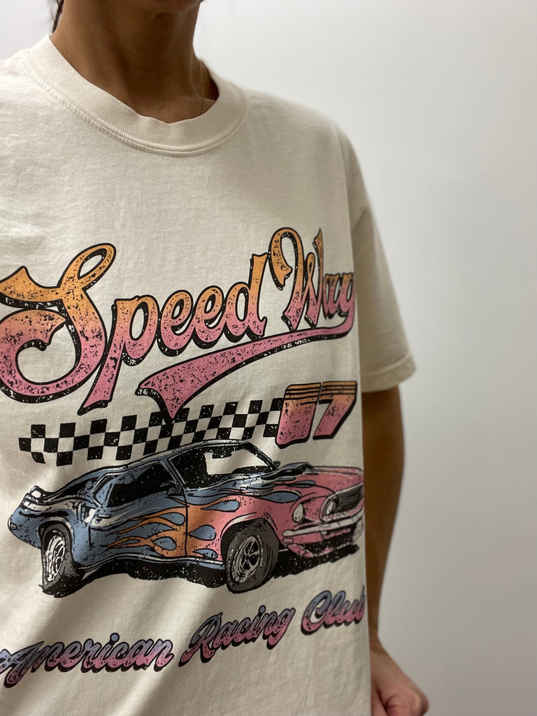 Speedway Mustang Graphic Tshirt