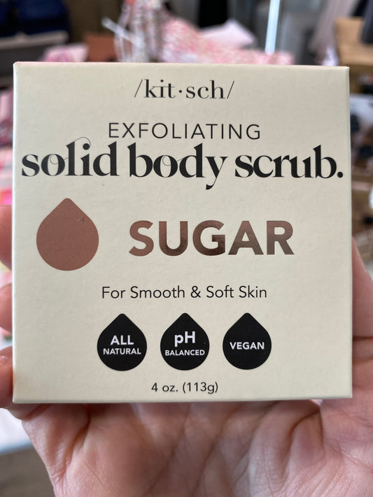 Sugar Exfoliating Body Scrub Bar