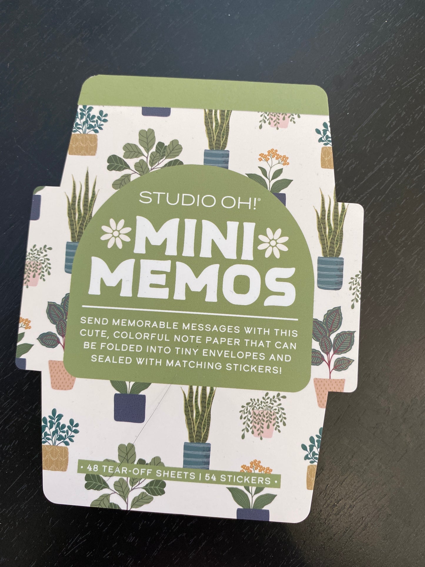 Plant Lover Mini Memo with Stickers
