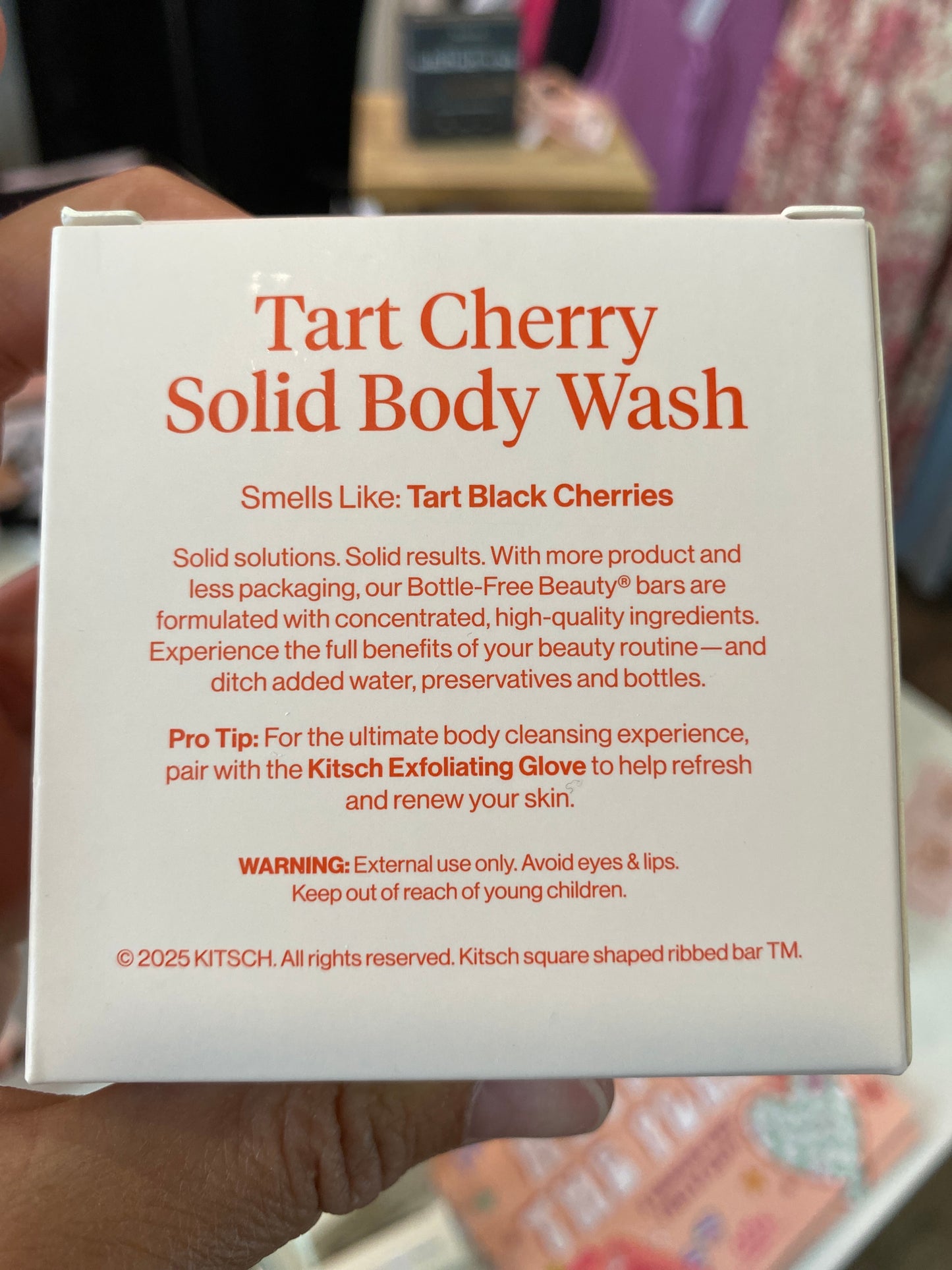 Solid Body Cleansing Tart Cherry