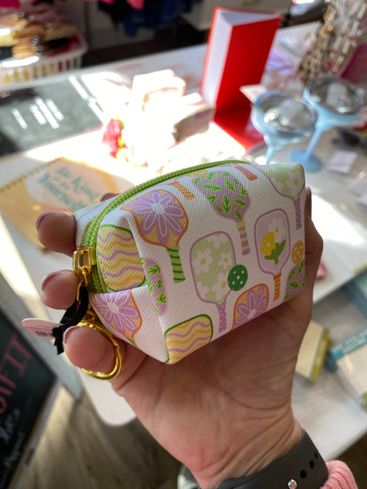 Pickleball Rally Key Chain Pouch