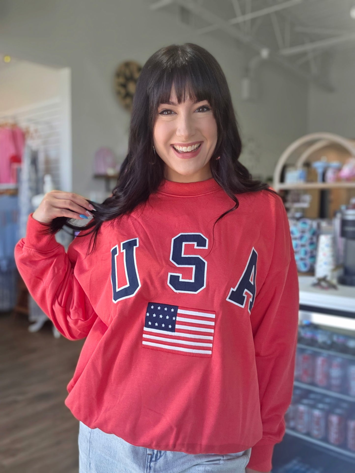 USA Oversized Sweatshirt
