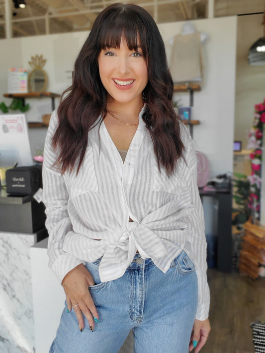 Button Down Basic Cotton Shirt