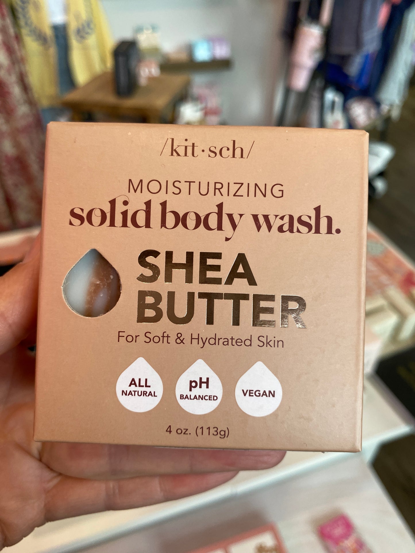 Shea Butter Solid Body Wash Bar