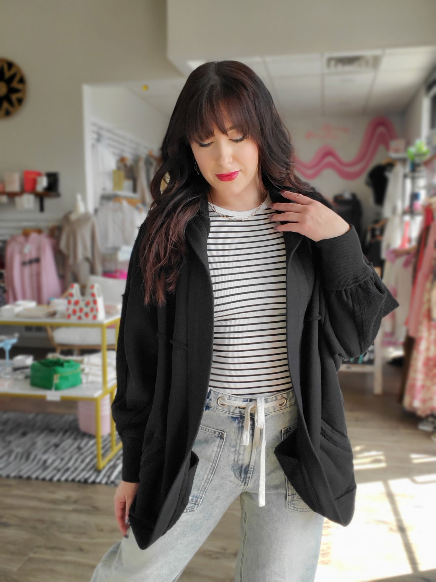 Hooded Cardi