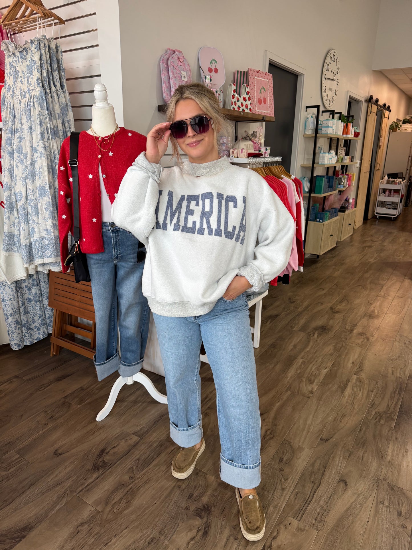 Usa/America  Reversible Mockneck Preorder Restock!