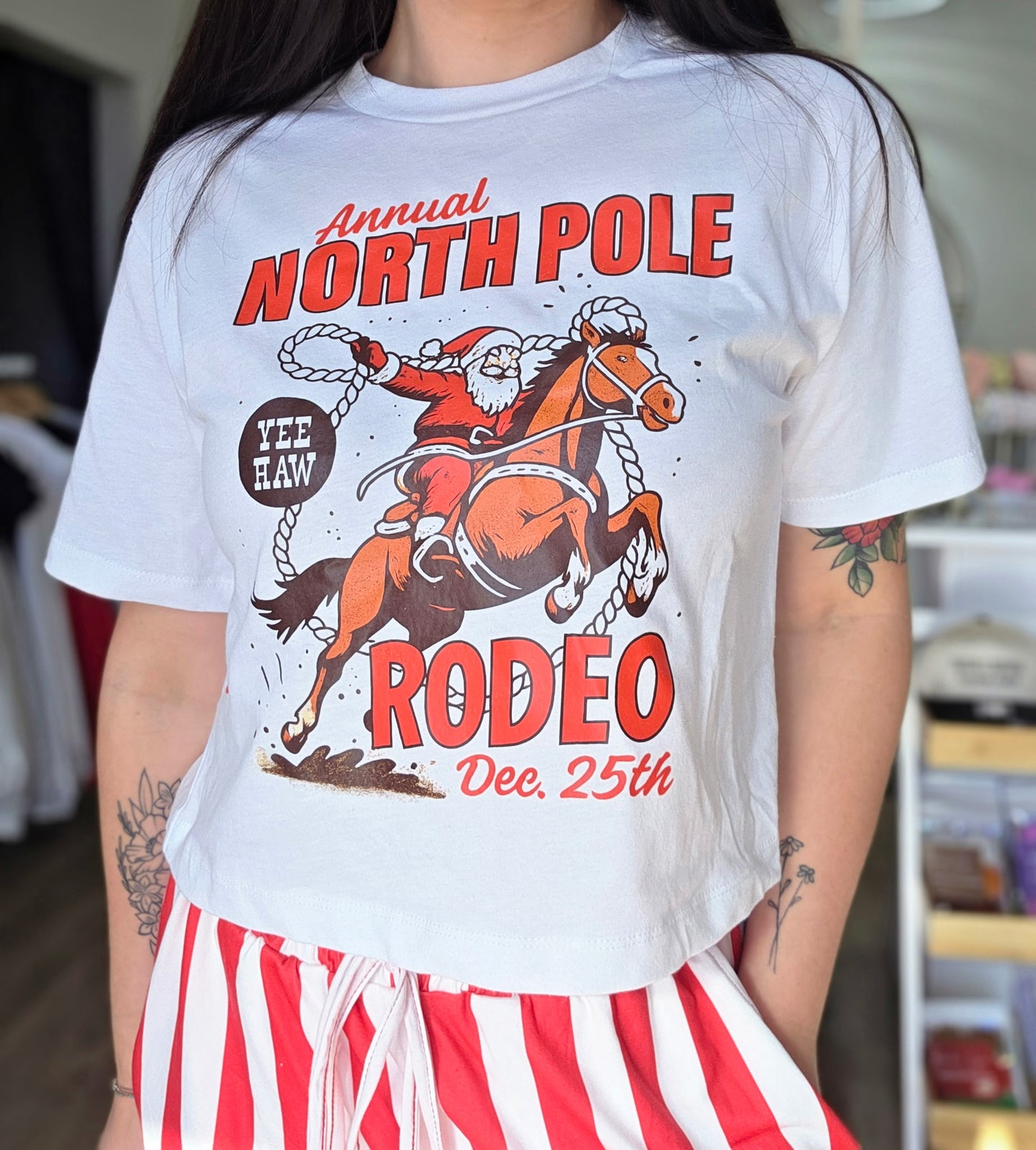 Cowgirl Christmas Graphic Tee