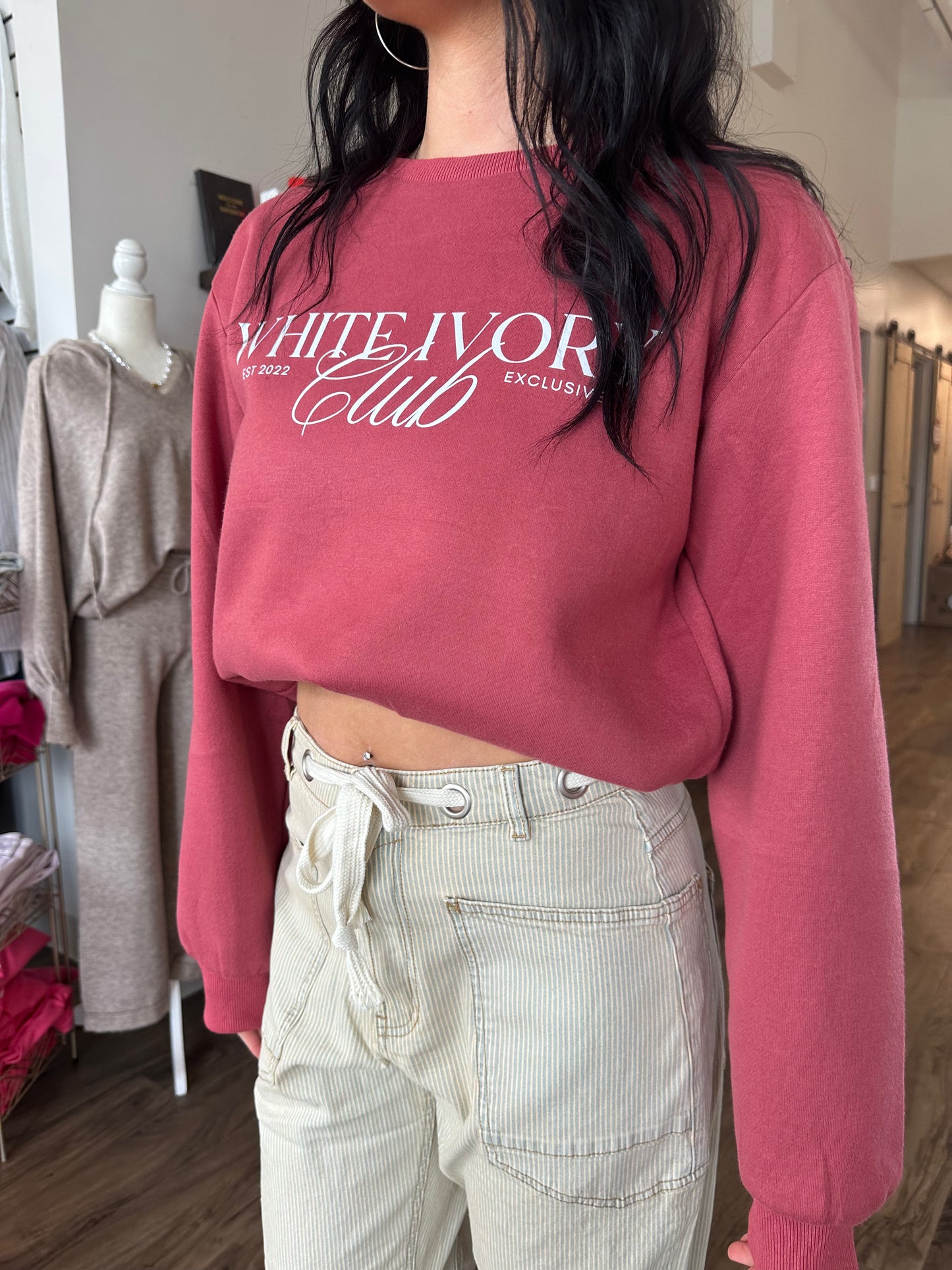 White Ivory Club Lounge Set