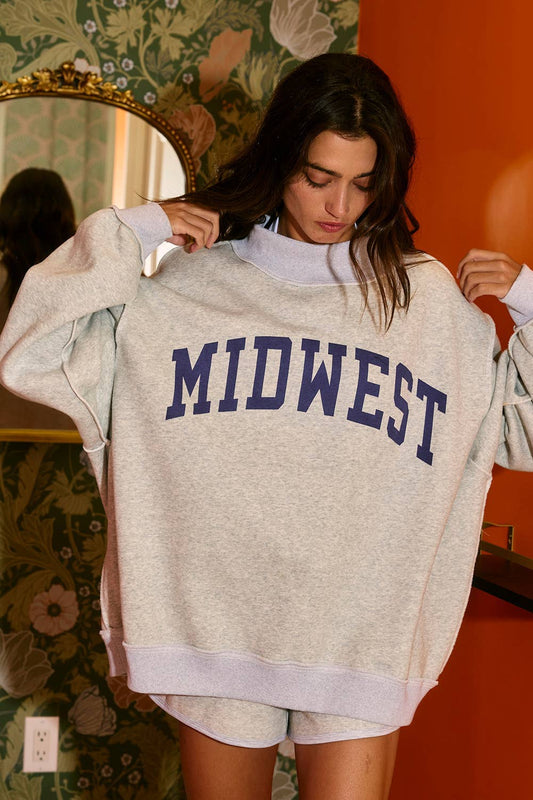 Midwest Babe Reversible Sweatshirt Preorder