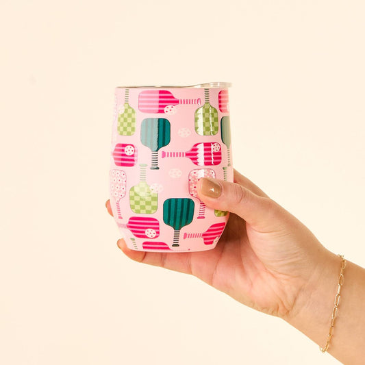 Wine Tumbler-Pickleball Party
