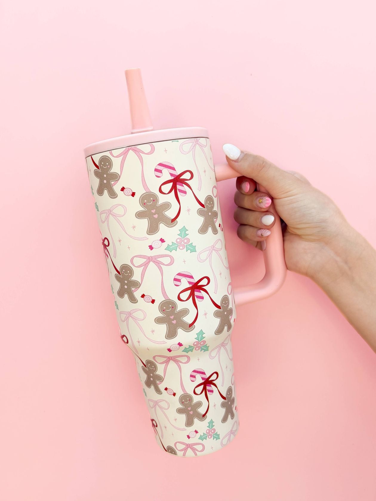 Gingerbread 40oz Tumbler