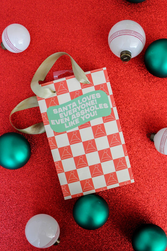 Santa Loves Everyone Gift Bag Medium