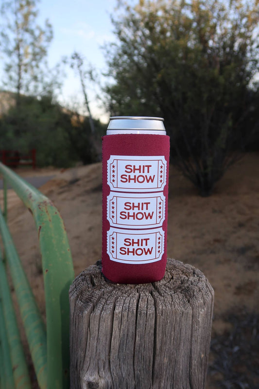 Shit Show Slim Can Cooler