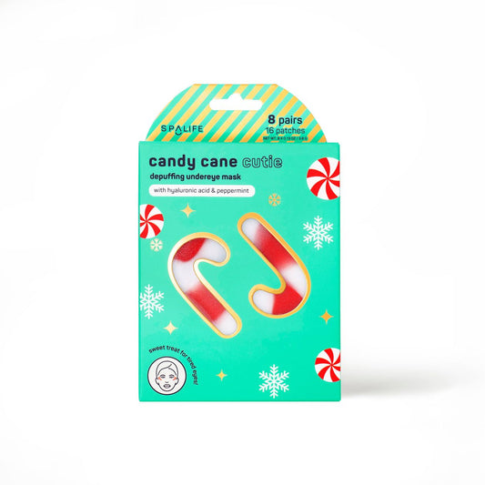 Christmas Holiday Candy Cane Cutie Depuffing Undereye Masks