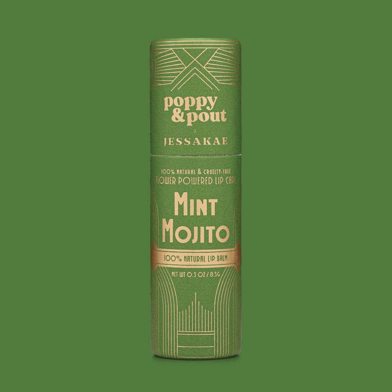 Poppy & Pout Mint Mojito Lip Balm