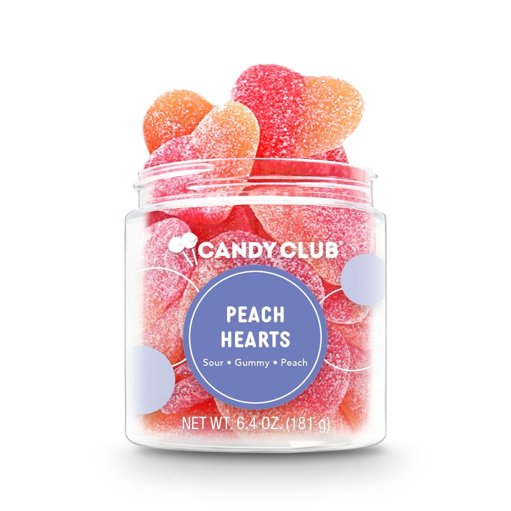 CANDY CLUB   Peach Hearts