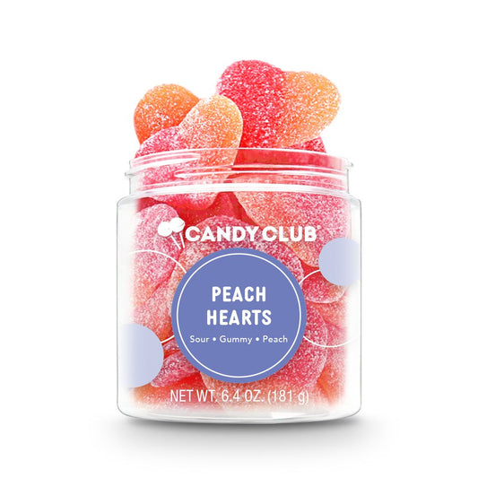 CANDY CLUB   Peach Hearts